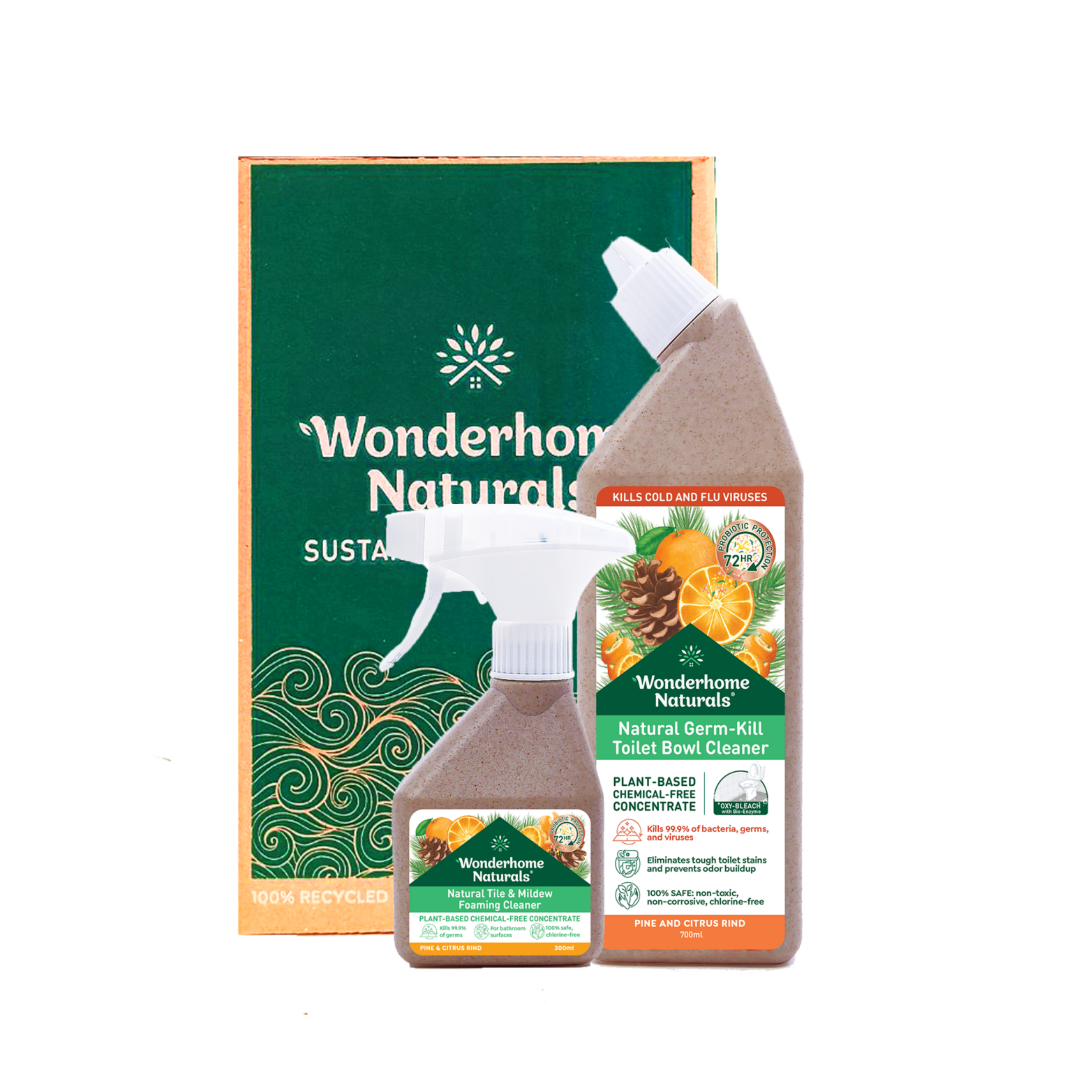 ScrubADub Dub Bathroom Bundle Wonderhome Naturals PH
