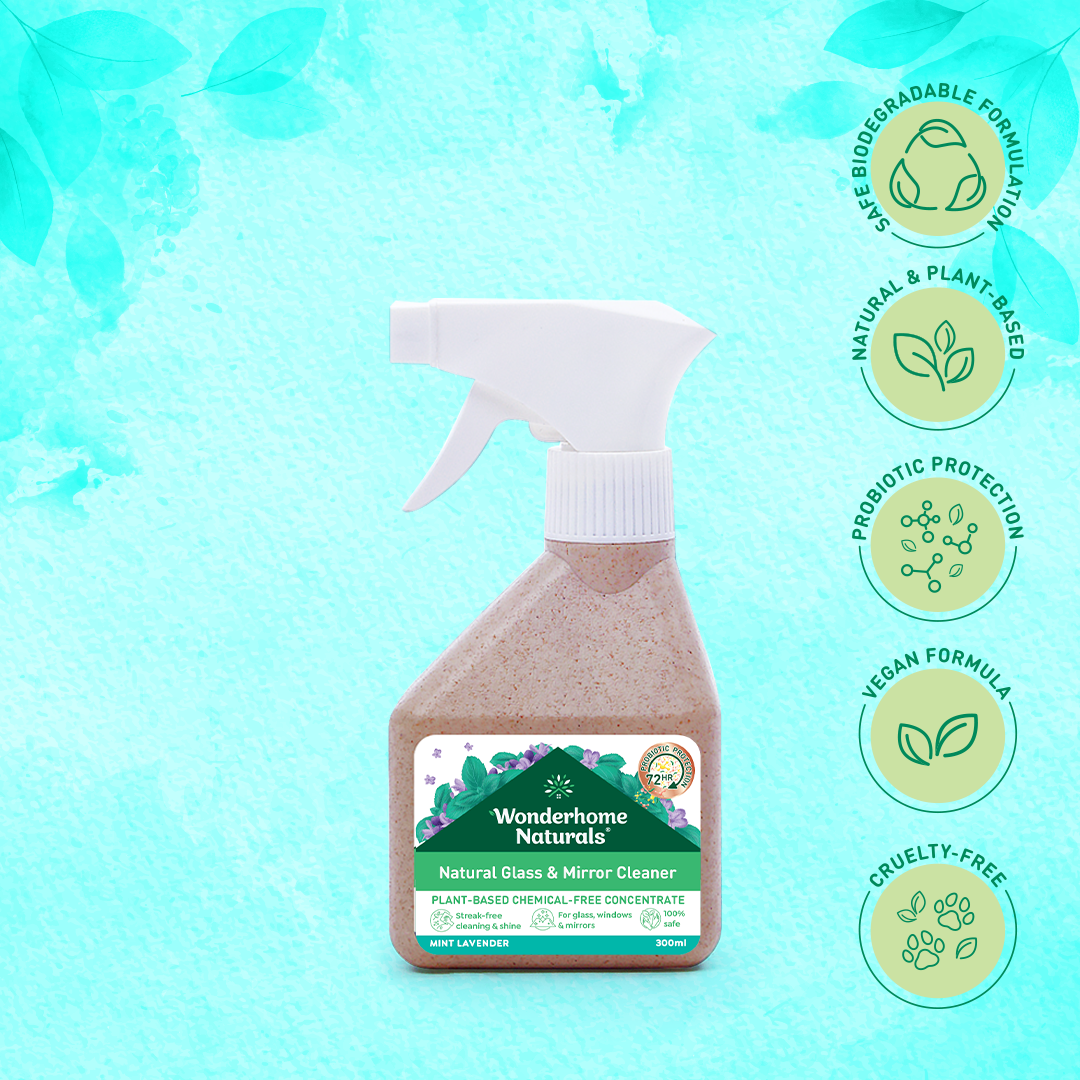 Natural Glass _ Mirror Cleaner 300ML Lavender Mint (F)