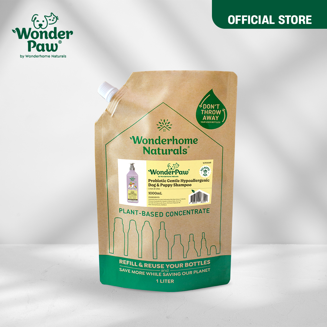 ssph.zone-1757297221-WonderPaw_Refill_Pouch__Probiotic_Gentle_Hypoallergenic_Dog_and_Puppy_Shampoo_Linen___Lilies_1000mL.jpg