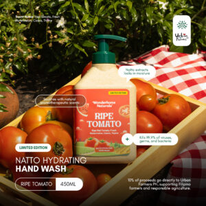 Natto Hydrating Hand Wash 450 ML Ripe Tomato