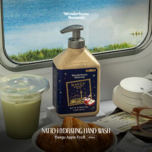Limited Edition  Natto Hydrating Hand Wash Daegu Apple Frost 450ML